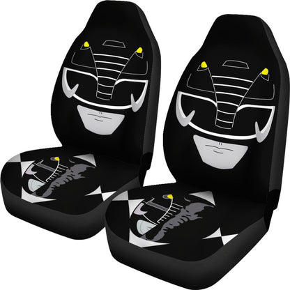 Mighty Morphin Power Rangers Black Car Seat Covers