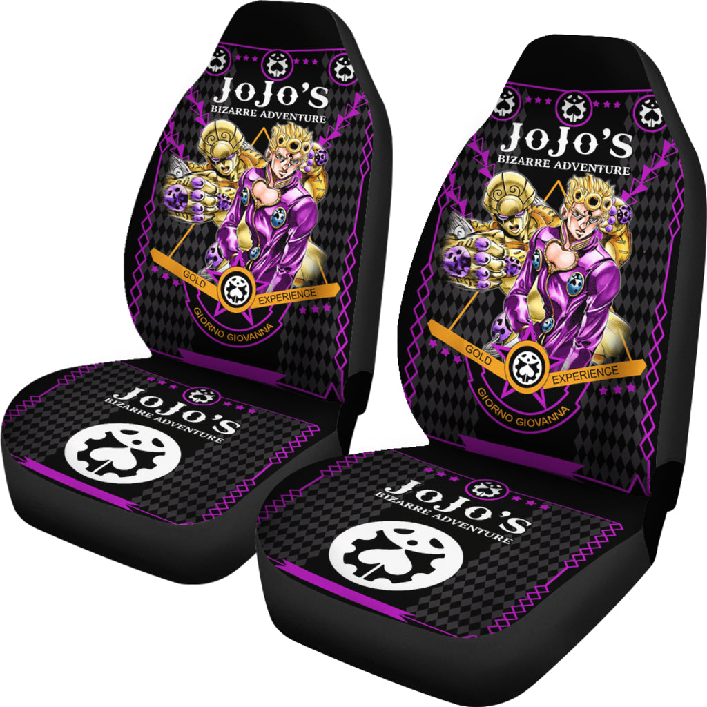 JoJo Bizarre Adventure Giorno Car Seat Covers