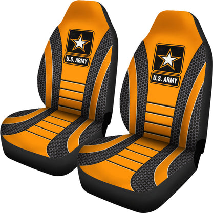 US ARMY Orange Car Seat Covers