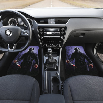 Horror Car Floor Mats Michael Myers Graphic Horror Halloween Car Floor Mats Michael Myers Car Mats