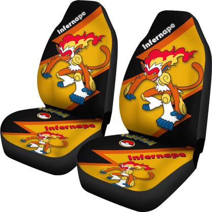 Infernape Car Seat Covers