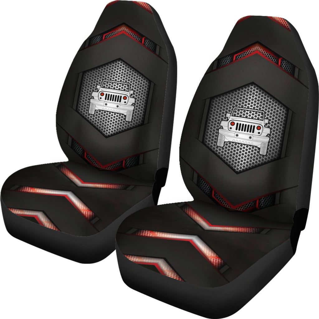 Jeep Iron Premium Car Seat Cover