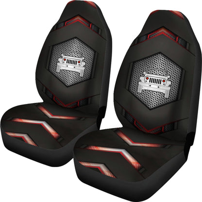 Jeep Iron Premium Car Seat Cover