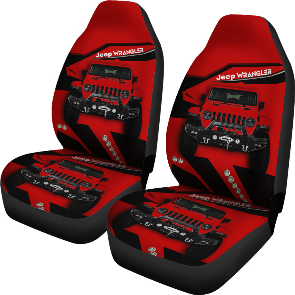 Jeep Red Car Seat Covers
