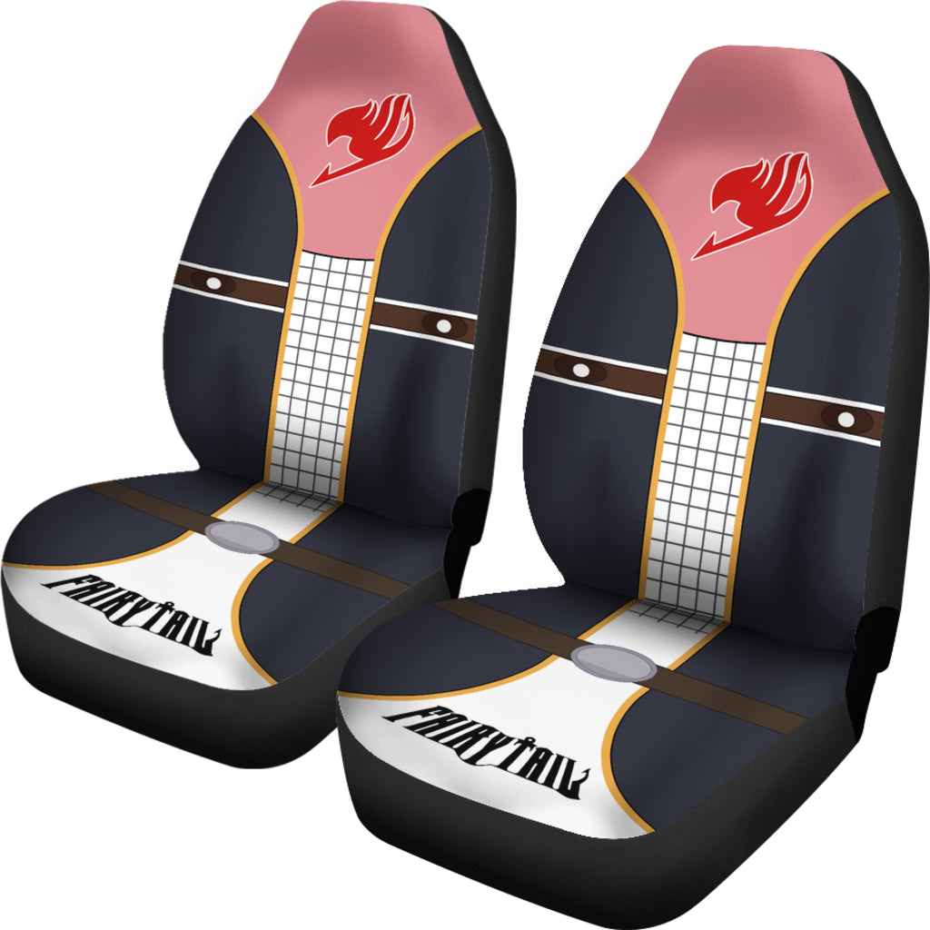 Anime Natsu Dragneel Fairy Tail Uniform Car Seat Covers