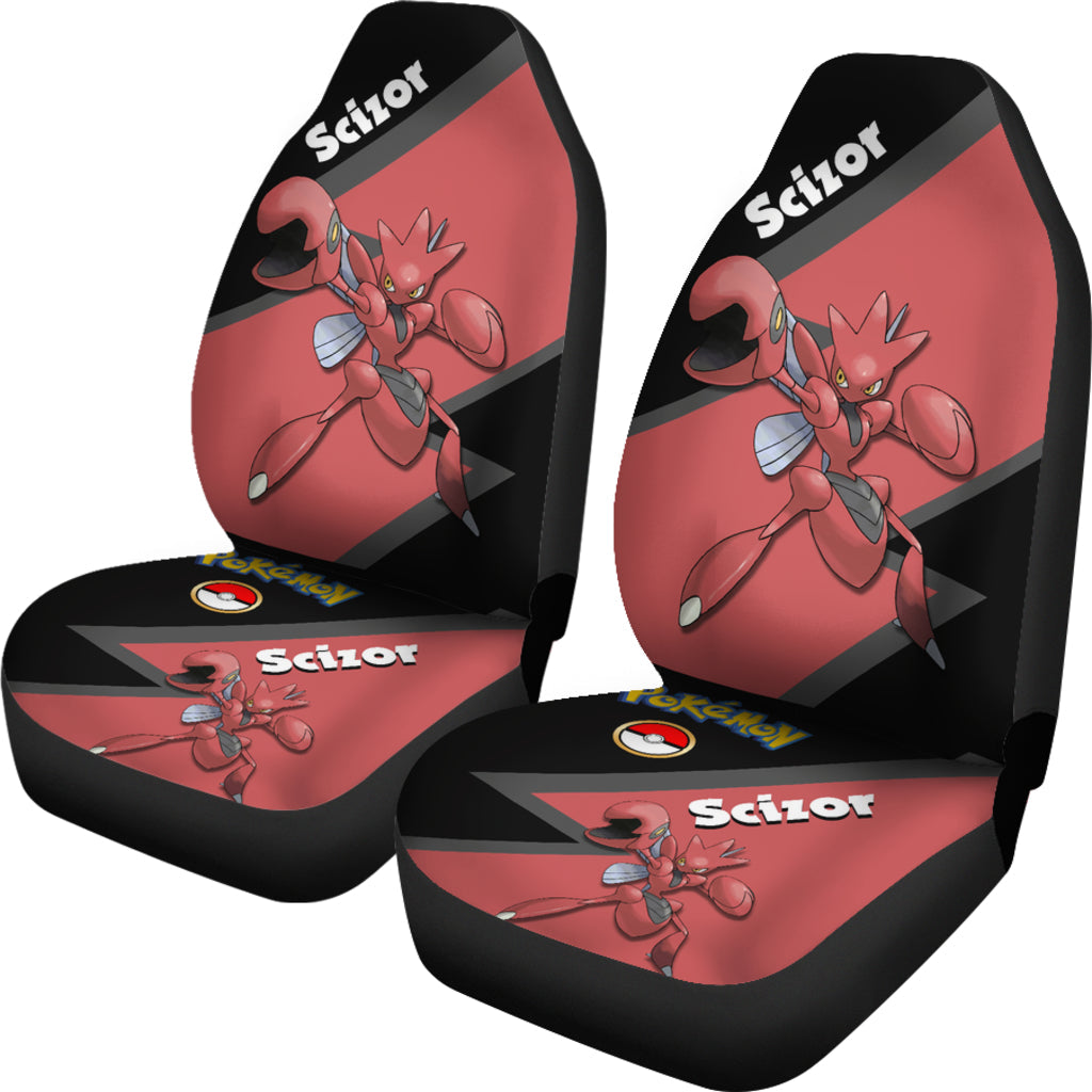 Scizor Car Seat Covers