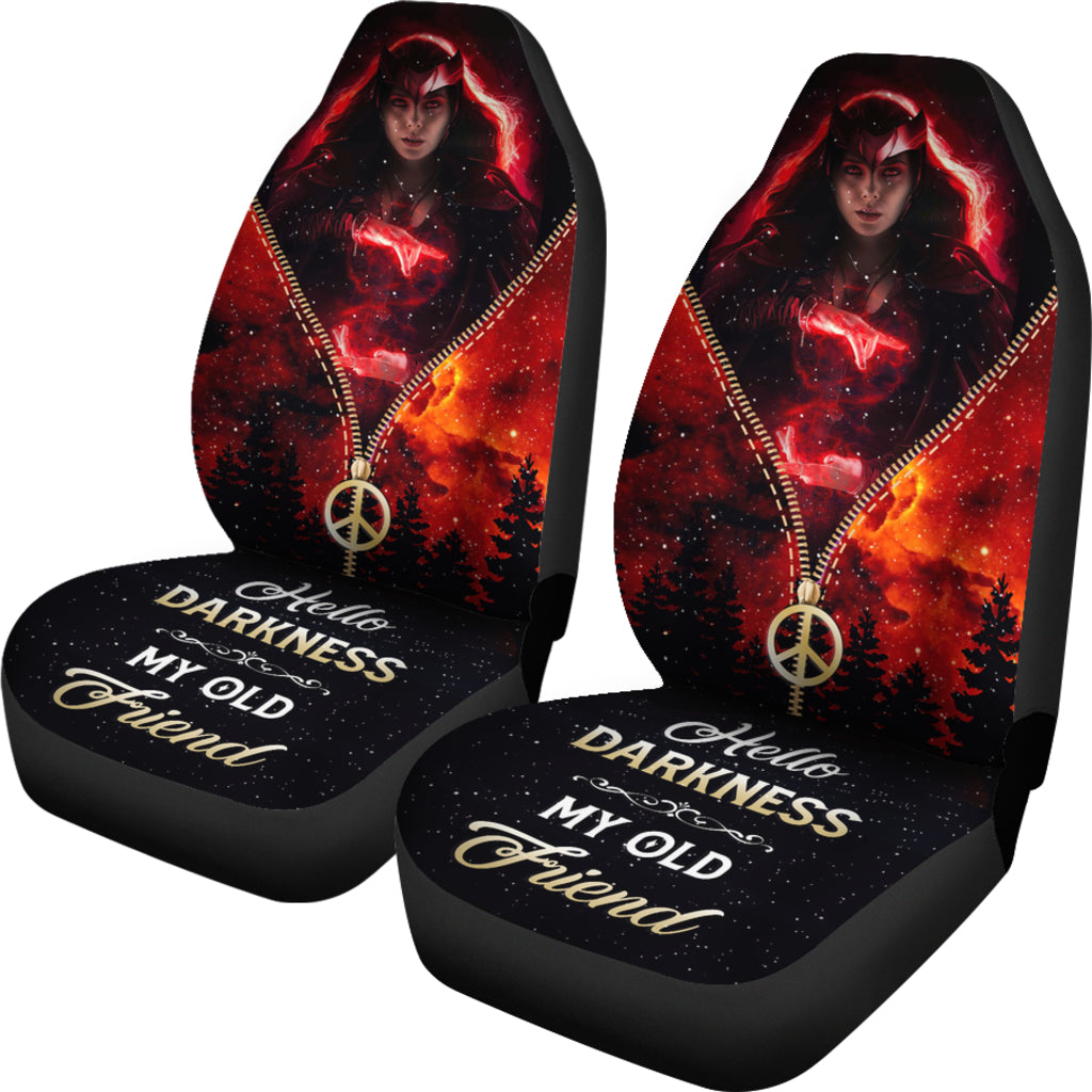 Wanda Hello Darkness My Old Friend Car Seat Covers