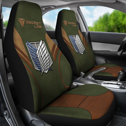 Custom Attack On Titan Anime Car Seat Covers
