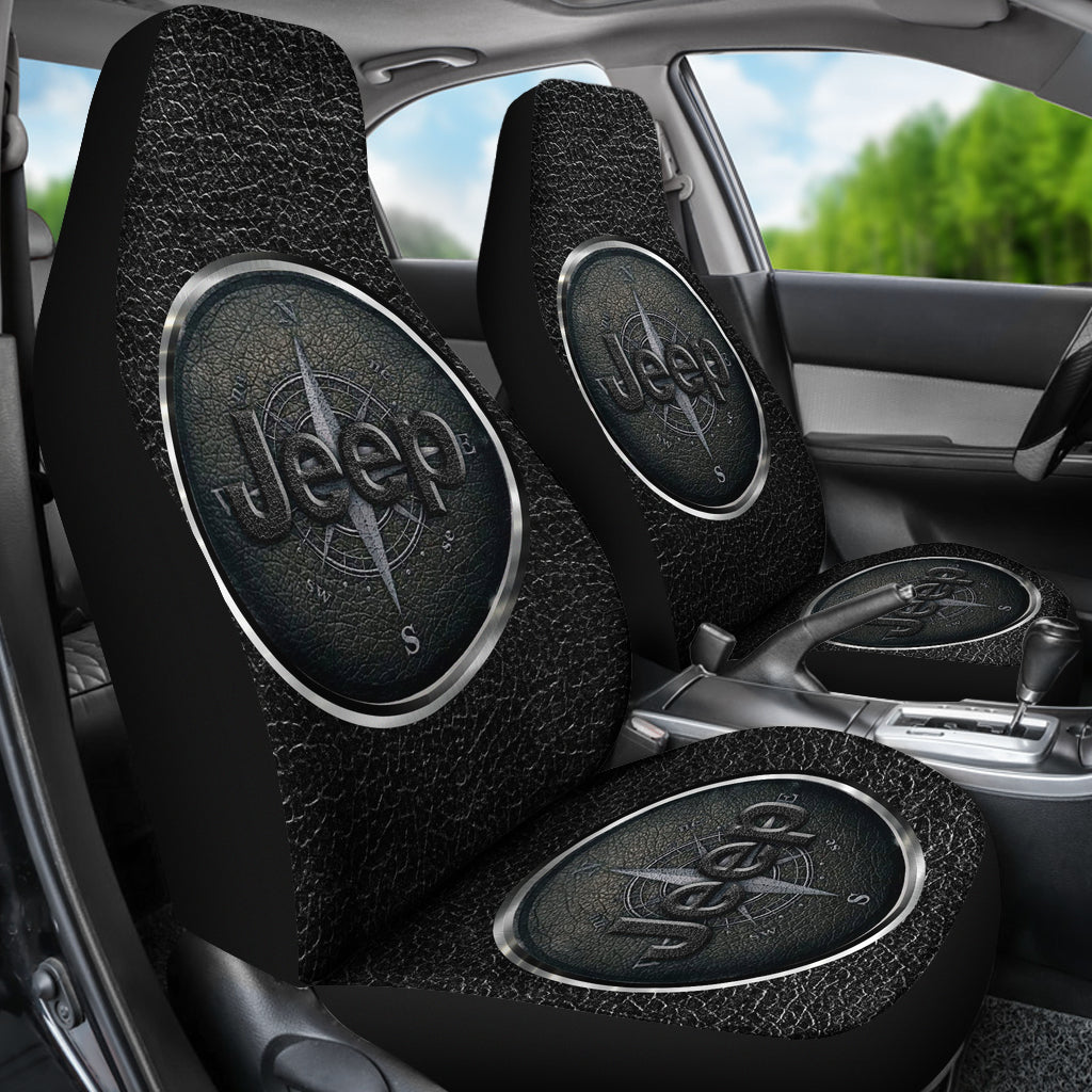 Dark Jeep Car Seat Cover