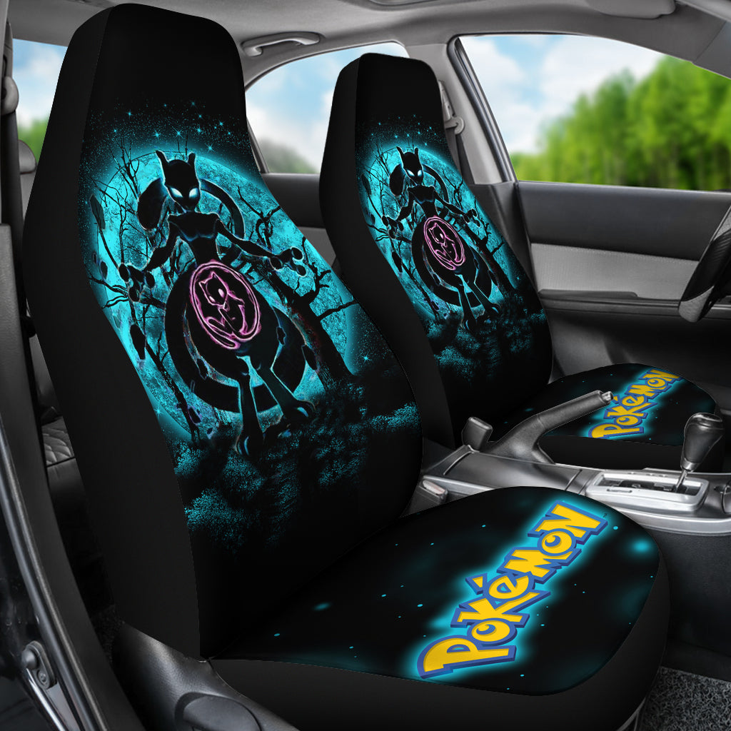 Mewtwo Moonlight Legendary Car Seat Covers