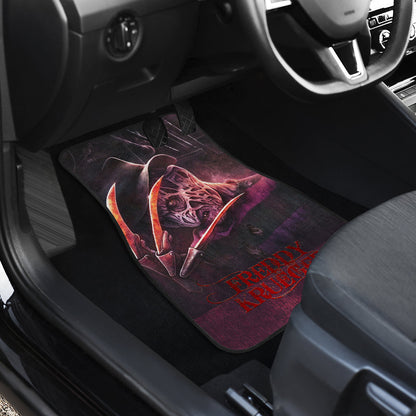 Horror Car Floor Mats Freddy Krueger Horror Flim Car Floor Mats A Nightmare On Elm Street Halloween Car Mats