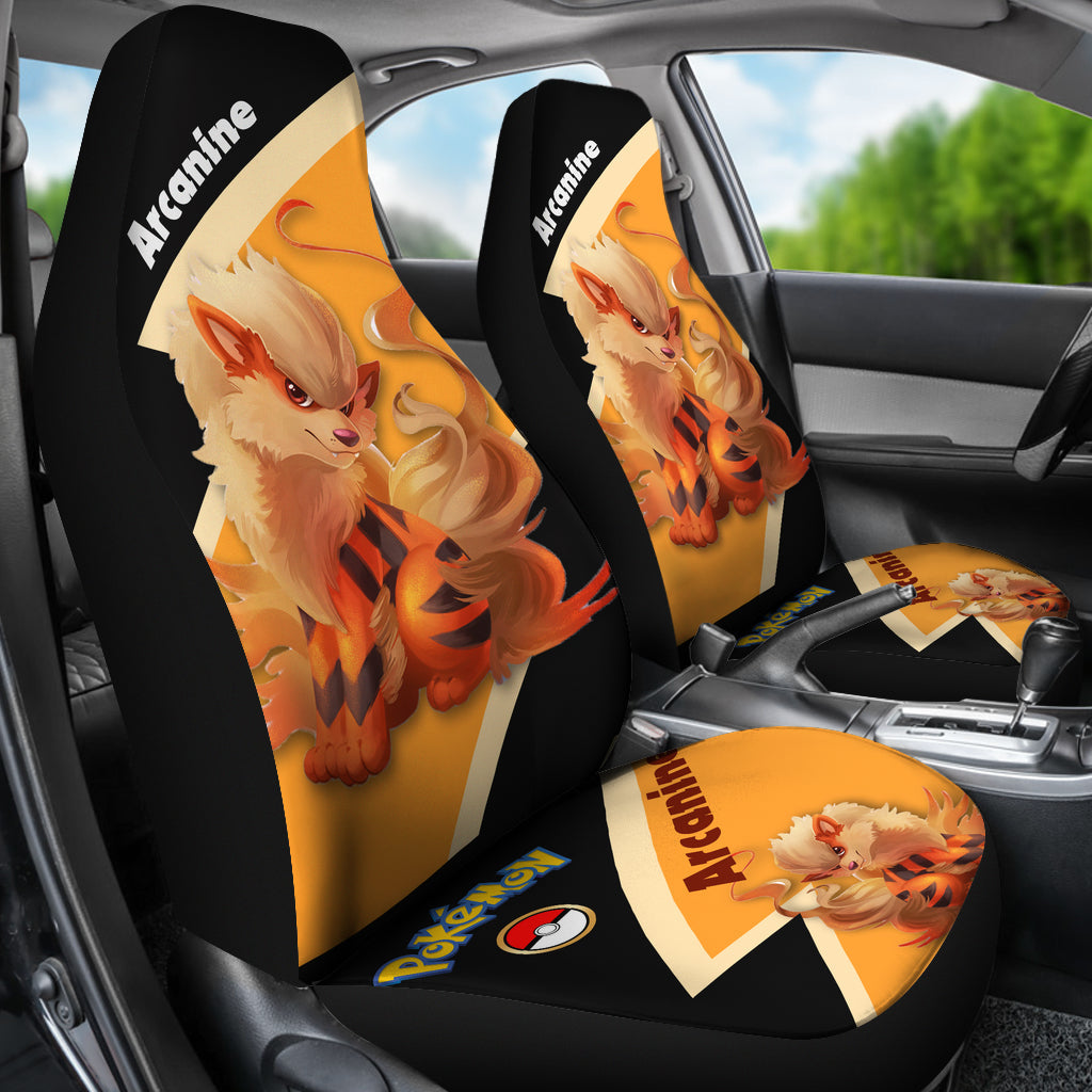 Arcanine Car Seat Covers