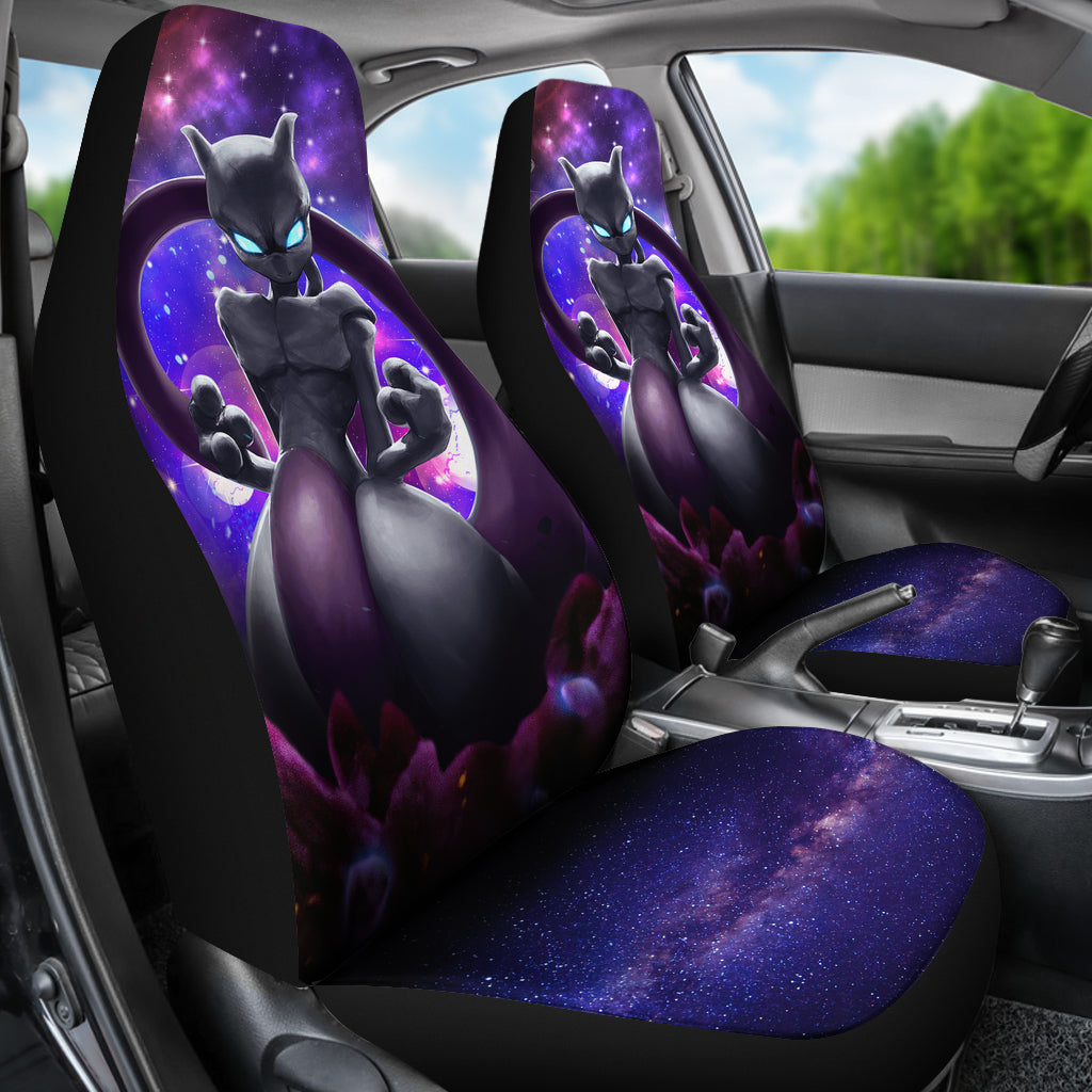 Mewtwo Galaxy Legendary Car Seat Covers