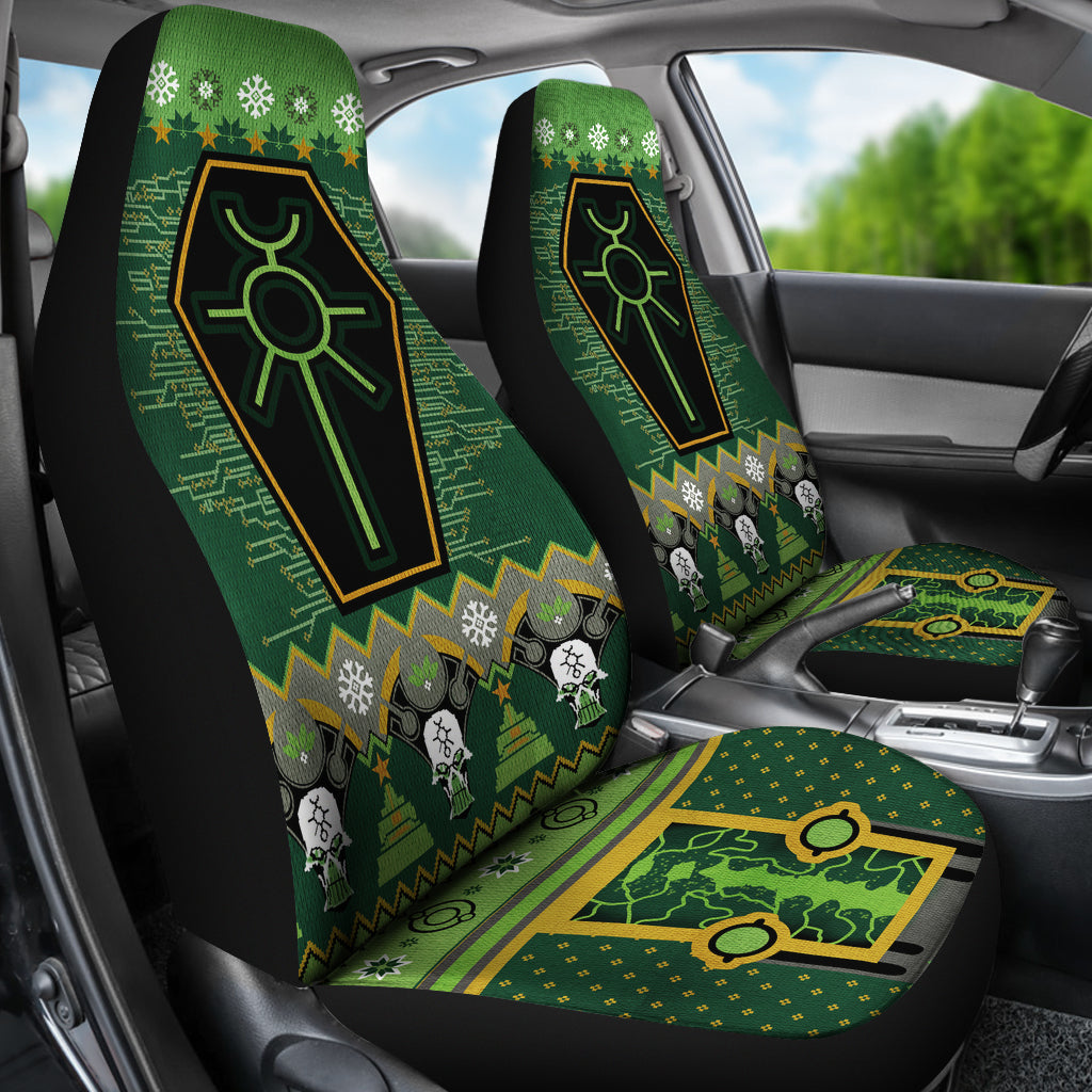 Christmas Warhammer 40k Christmas Green Car Seat Covers