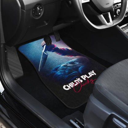 Horror Car Floor Mats Chucky Child's Play Horror Film Halloween Car Floor Mats Horror Car Mats