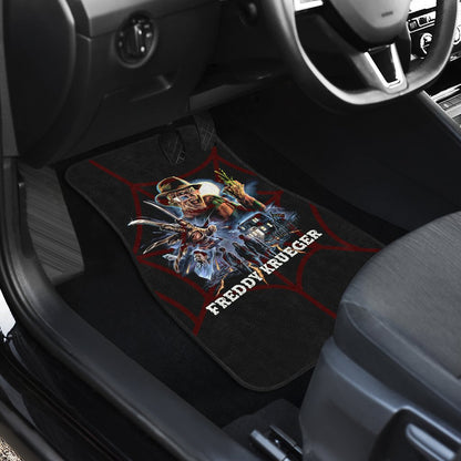 Horror Car Floor Mats Freddy Krueger Scene Horror Night Car Mats