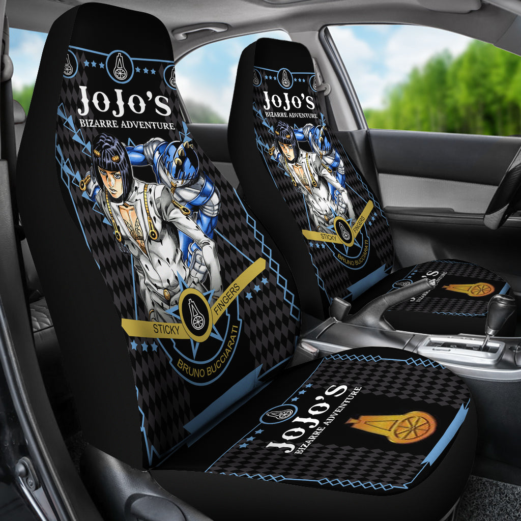 JoJo Bizarre Adventure Bucciarati Car Seat Covers