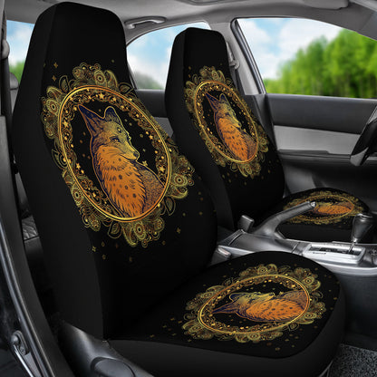 Fox Mandala Car Seat Covers