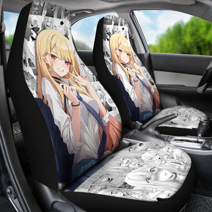 My Dress Up Darling Marin Waifu Anime Girl Car Seat Cover