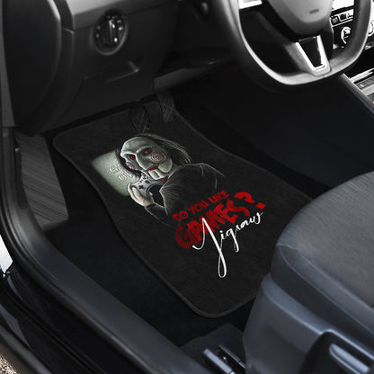 Horror Jigsaw Car Floor Mats Jigsaw Do You Like Games Car Mats