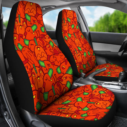 Chainsaw Man Pochita Car Seat Covers