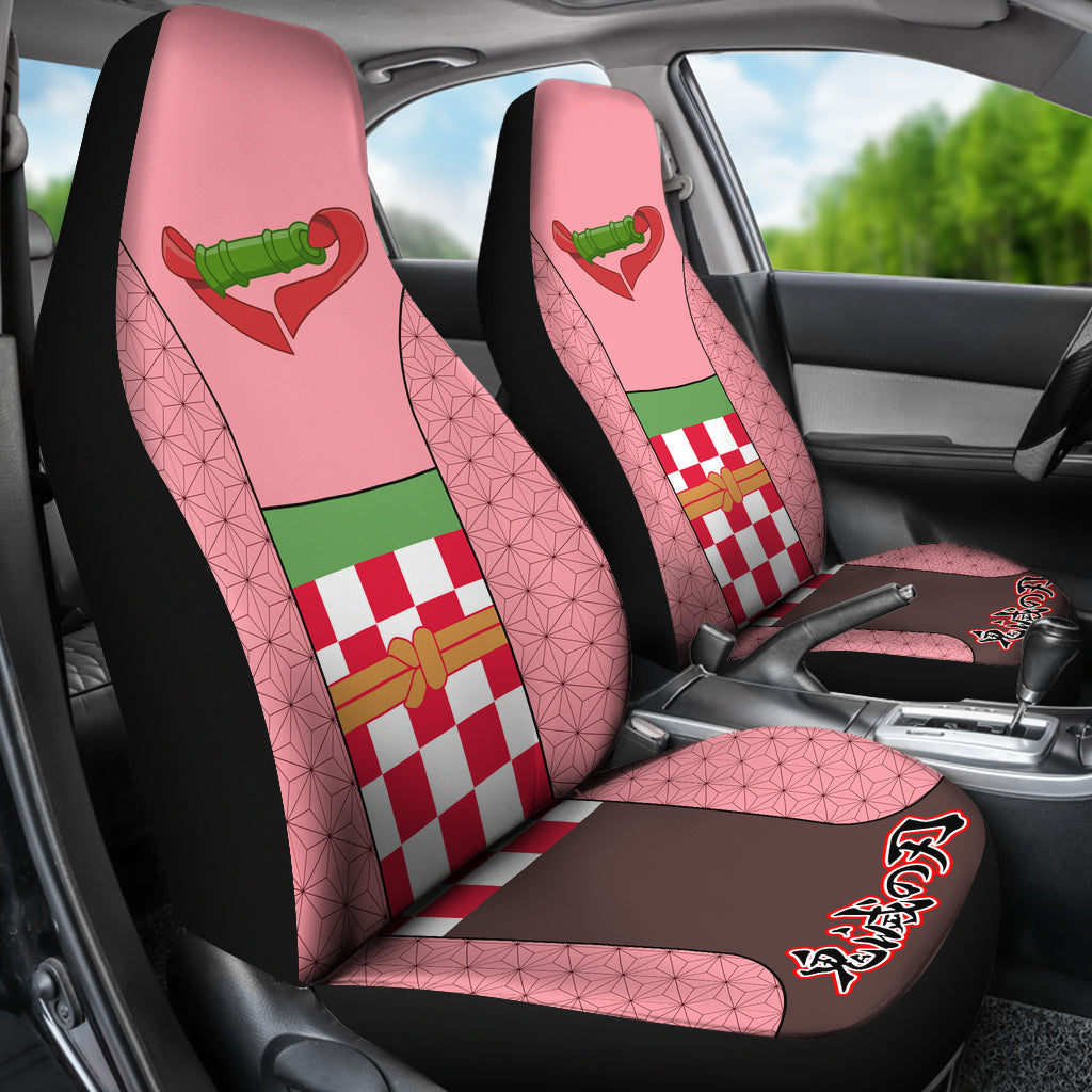 Demon Slayer Nezuko Kamado Car Seat Covers