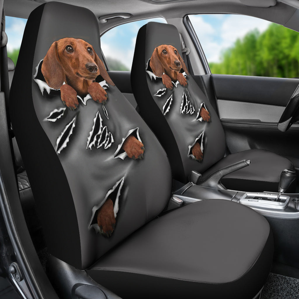 Dachshund Hanging Car Seat Cover