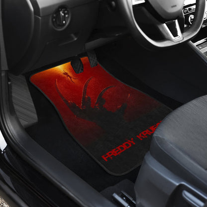 Horror Car Floor Mats Freddy Krueger Glove Grab Human Car Mats