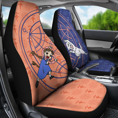 Chimera Nina Fullmetal Alchemist Premium Custom Anime Car Seat Covers Decor Protectors