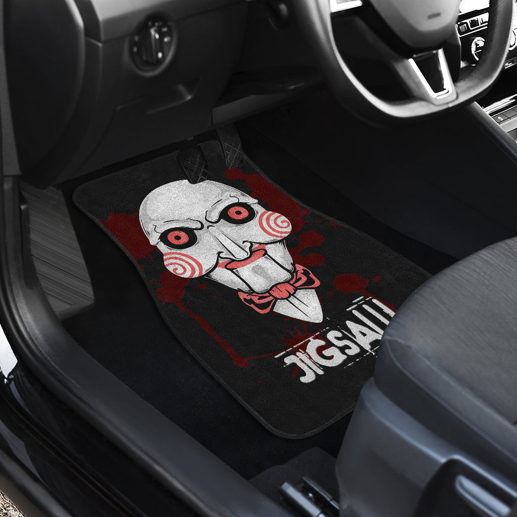 Horror Jigsaw Face Car Mats Jigsaw Car Floor Mats