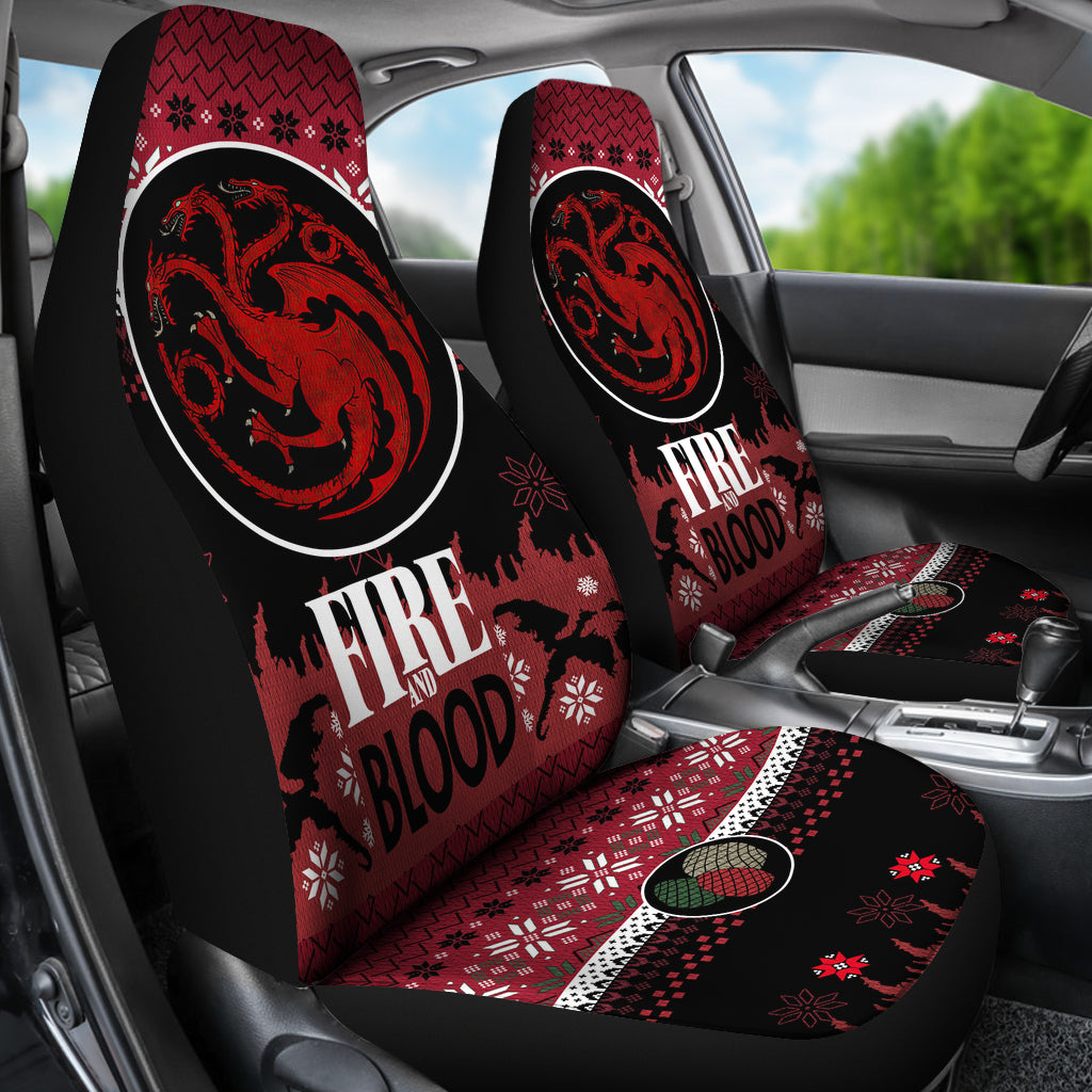 Christmas Game Of Thrones Targaryen Christmas Car Seat Covers