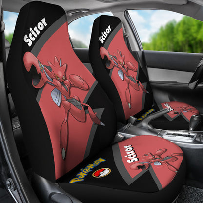 Scizor Car Seat Covers
