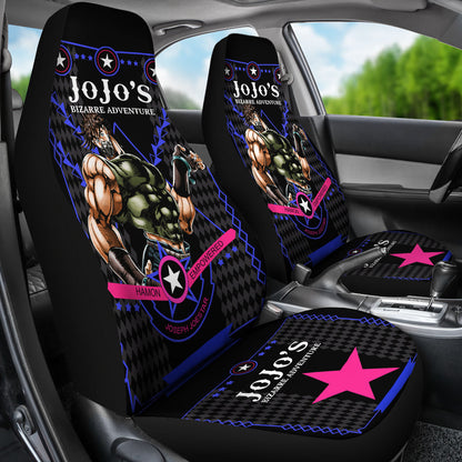 JoJo's Bizarre Adventure Joseph Joestar Car Seat Covers
