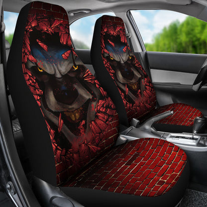 Pennywise Horror Break Wall Car Seat Covers