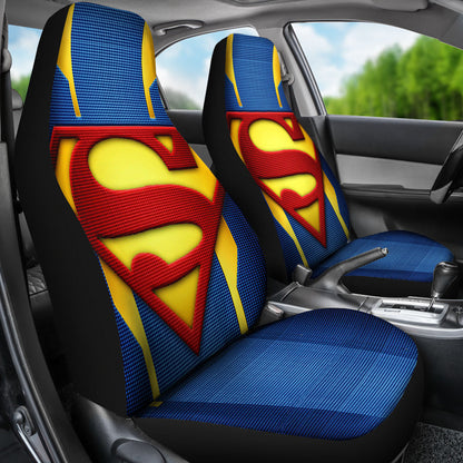 Superman Signal Car Seat Covers