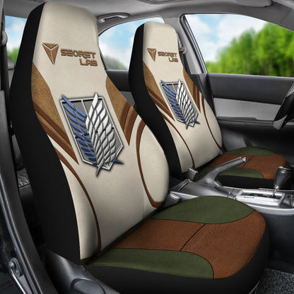 Attack On Titan Anime Car Seat Covers