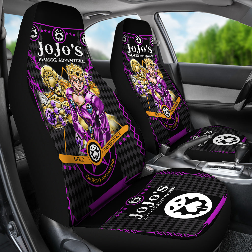 JoJo Bizarre Adventure Giorno Car Seat Covers