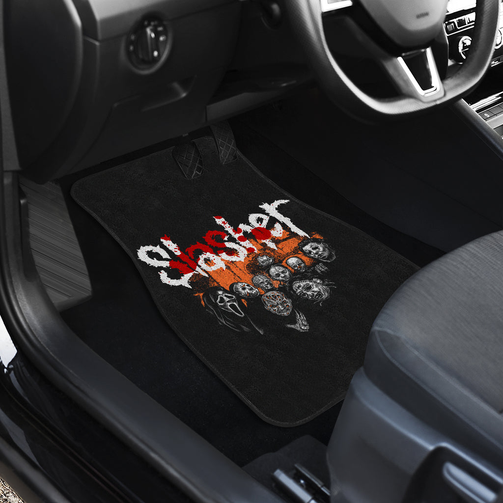 Horror Car Floor Mats Slashet Characters Horror Film Halloween Car Floor Mats Horror Car Mats