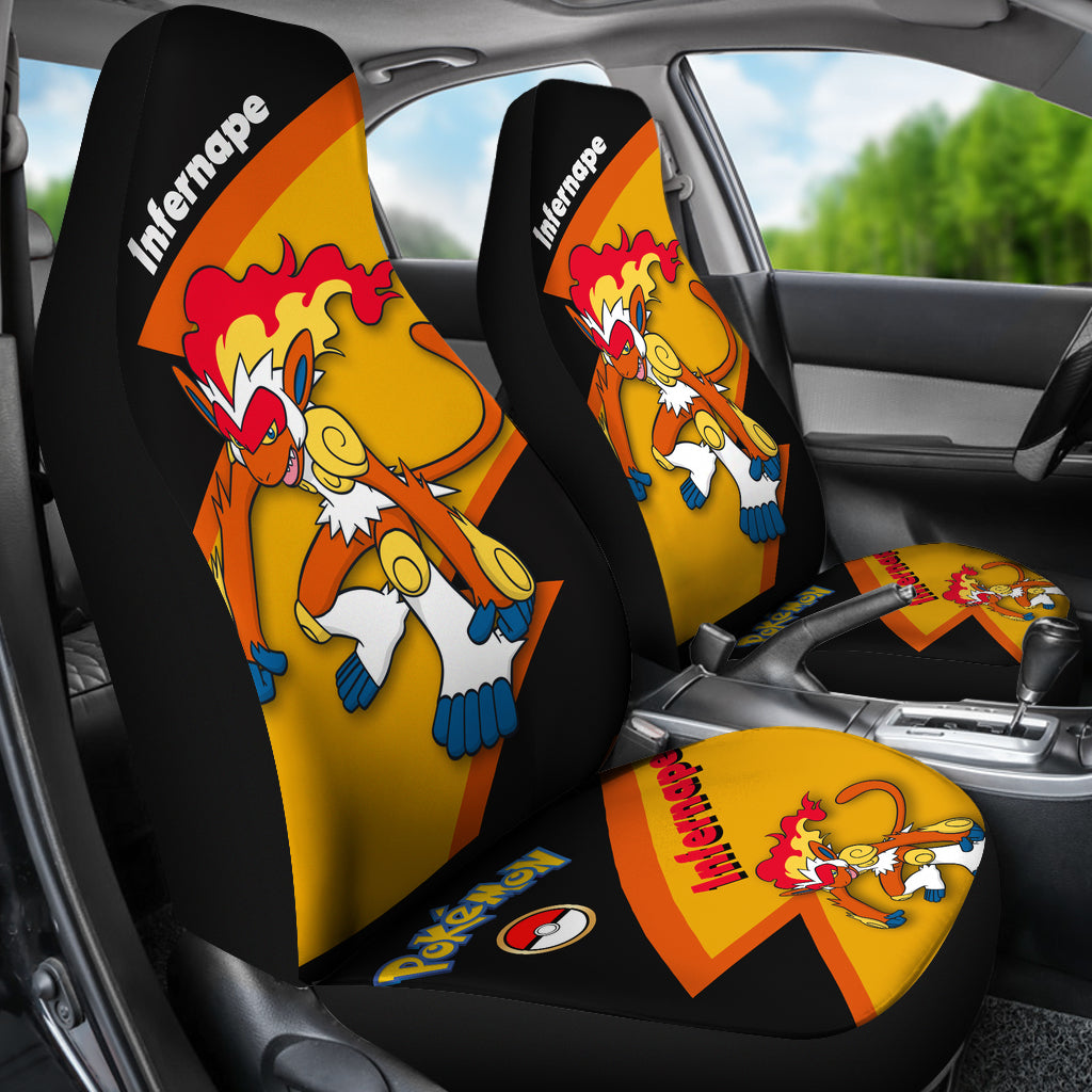 Infernape Car Seat Covers