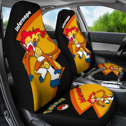 Infernape Car Seat Covers