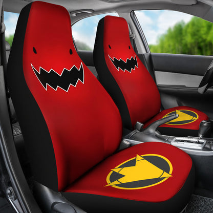 Red Dino Thunder Power Rangers Car Seat Covers