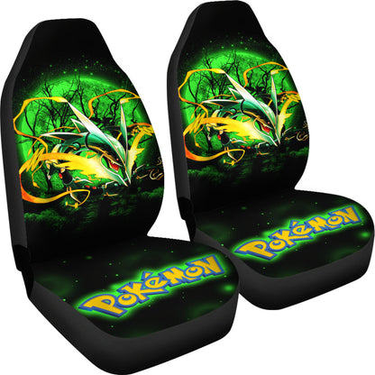 Mega X Rayquaza Legendary Moonlight Car Seat Covers