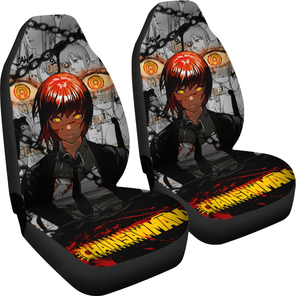 Makima Devil Chainsaw Man Car Seat Covers