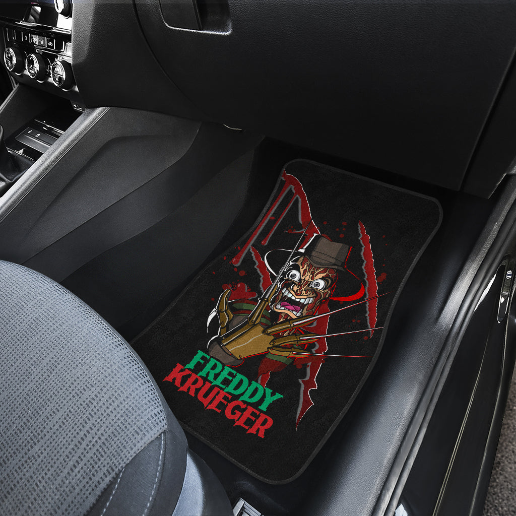 Horror Freddy Krueger Halloween Car Floor Mats Halloween Gift