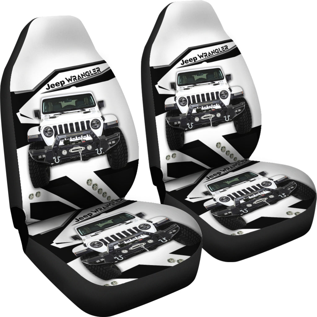 Jeep White Car Seat Covers