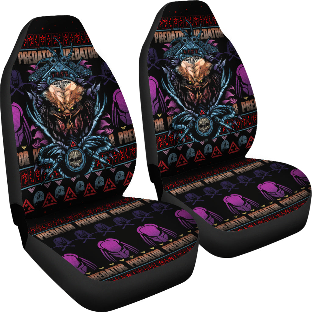 Pretador Christmas Car Seat Covers