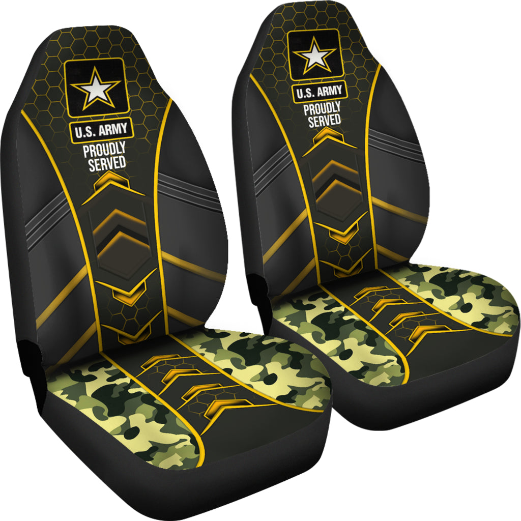 US Army Prouly Served Car Seat Covers