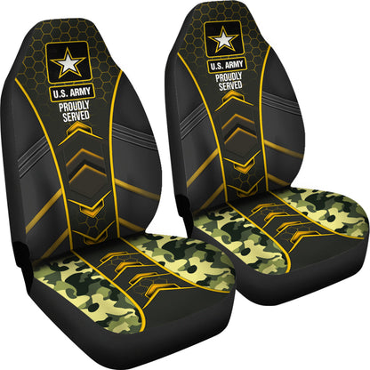US Army Prouly Served Car Seat Covers