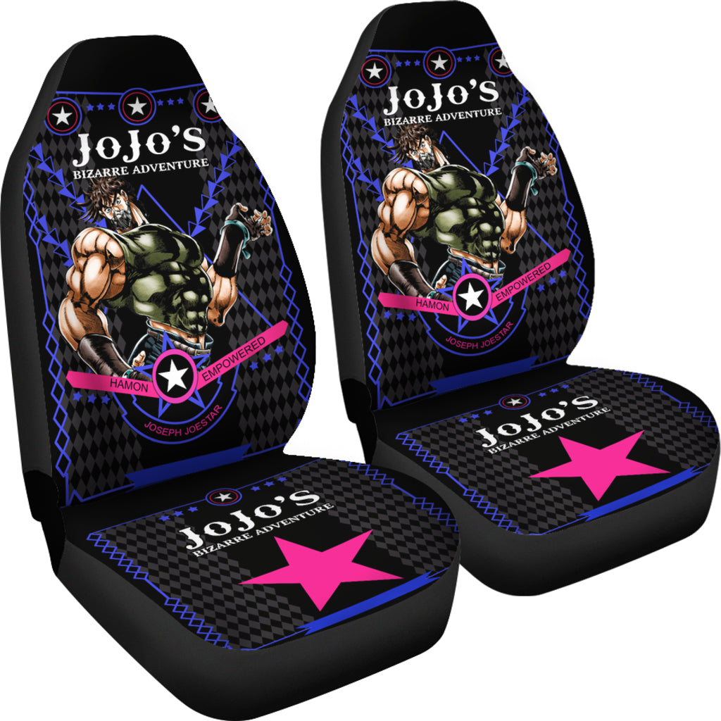JoJo's Bizarre Adventure Joseph Joestar Car Seat Covers