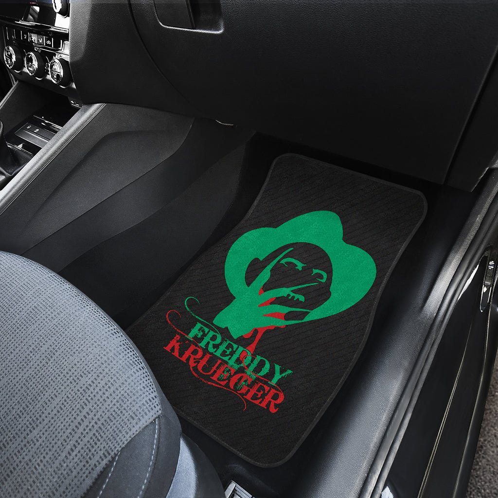 Horror Freddy Krueger Halloween Car Floor Mats A Nightmare On Elm StreetCar Accessories Gift